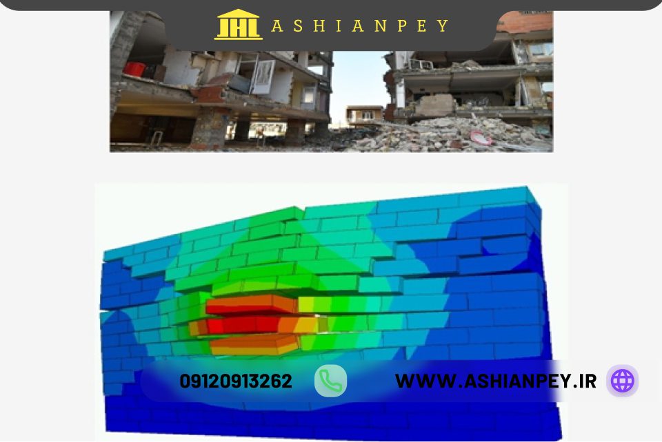 شبیه سازی اسیب دیوار